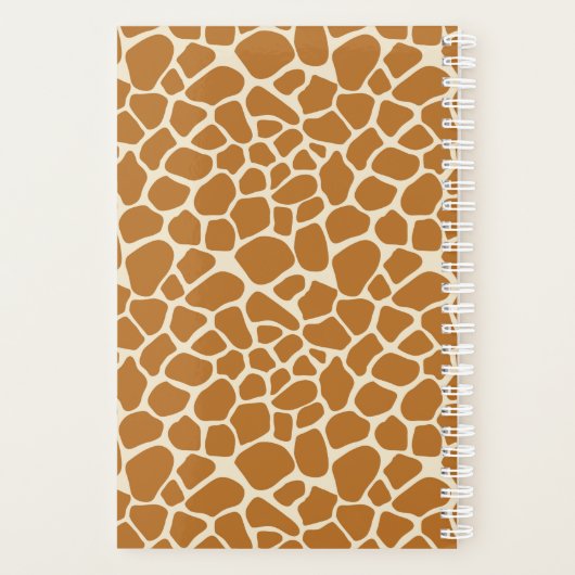 Giraffe Print Planer (Rückseite)