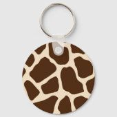 Giraffe Print Schlüsselanhänger (Vorderseite)
