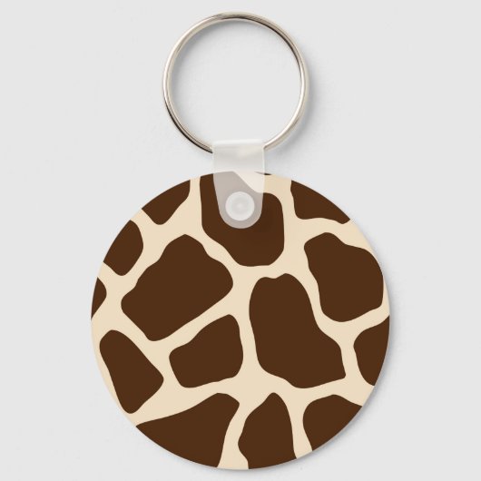 Giraffe Print Schlüsselanhänger (Vorderseite)