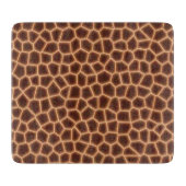Giraffe Print Schneidebrett (Vorderseite)