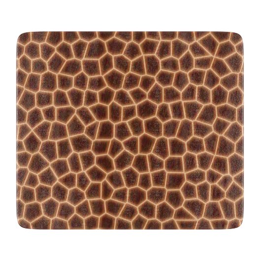 Giraffe Print Schneidebrett (Vorderseite)