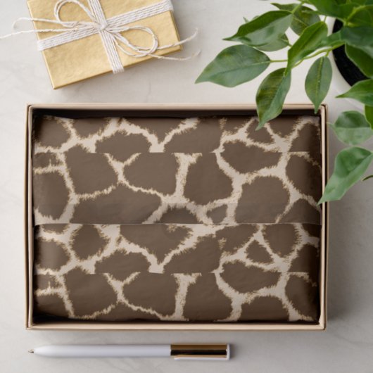 Giraffe Print Seidenpapier (Geschenk)