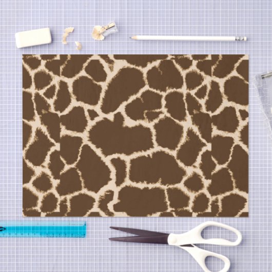 Giraffe Print Seidenpapier (Handwerk)