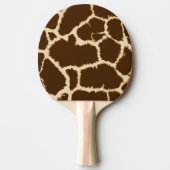 Giraffe Print Tischtennis Schläger (Vorderseite)