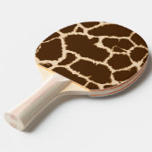 Giraffe Print Tischtennis Schläger (Vorderseite)