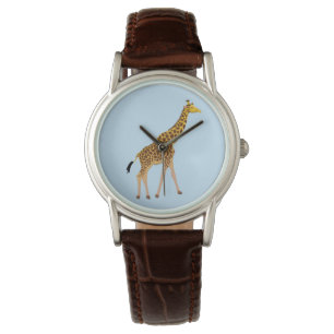 Giraffe Print Watch Armbanduhr