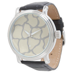 Giraffe Print Watch Geschenk Armbanduhr