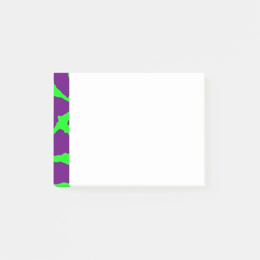 Giraffe Print Wine Limon Post-it Klebezettel (Vorderseite)