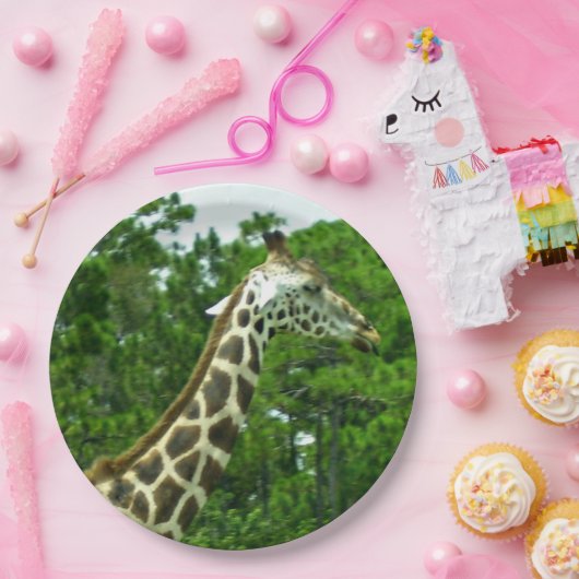 Giraffe-Profile-Paper-Teller Pappteller (Party)