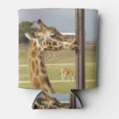 Giraffe Pucker Up Kisses, Dosenkühler (Vorderseite)