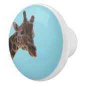 Giraffe pull knob keramikknauf (Rechts)