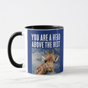 GIRAFFE PUN FUNNY COFFEE TASSE