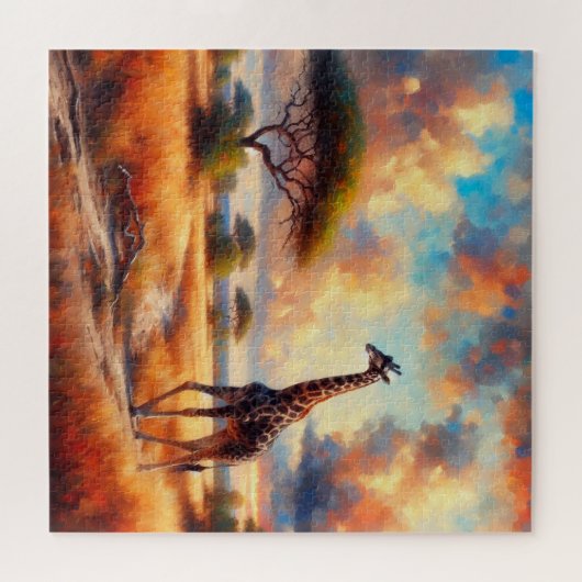 Giraffe Puzzle (Horizontal)