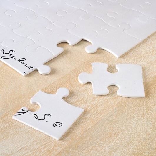 Giraffe Puzzle (Seite)