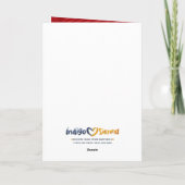 Giraffe Puzzle - Grußkarte für Wildtiere Karte (Rückseite)