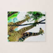 Giraffe-Puzzle Puzzle (Horizontal)
