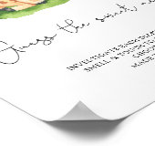 Giraffe - rät euch das süße Schlamaspiel Poster (Ecke)