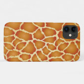 Giraffe Real Skin Brown Texture Case-Mate iPhone Hülle (Rückseite (Horizontal))