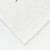 Giraffe Reiten mit dem Fahrrad - HandGezeichnet St Fleecedecke (Ecke)