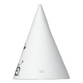 Giraffe Reiten mit dem Fahrrad - HandGezeichnet St Partyhütchen (Rechts)