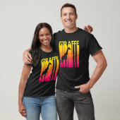 Giraffe, Retro-Kostüm T-Shirt (Unisex)