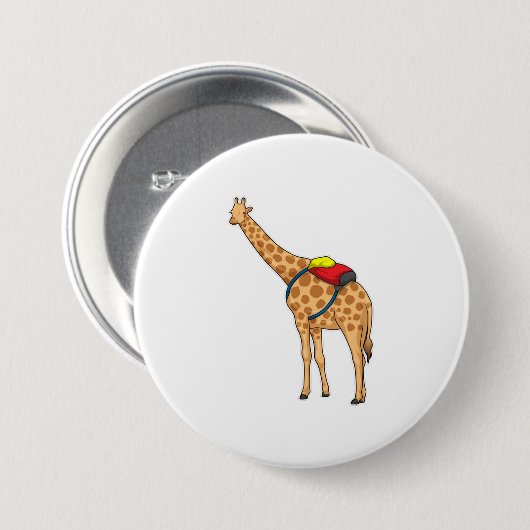 Giraffe Rucksack Button (Vorne & Hinten)