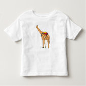 Giraffe Rucksack Kleinkind T-shirt (Vorderseite)