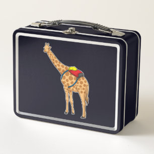 Giraffe Rucksack Metall Brotdose
