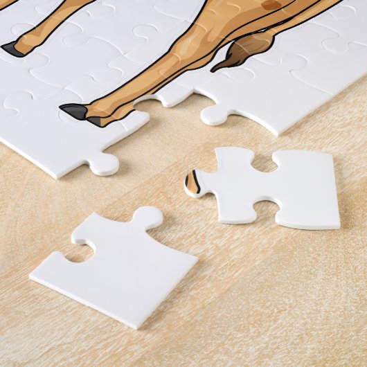 Giraffe Rucksack Puzzle (Seite)
