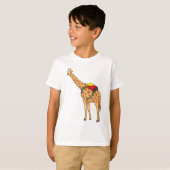 Giraffe Rucksack T-Shirt (Vorne ganz)