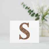Giraffe S Postkarte (Stehend Vorderseite)