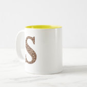 Giraffe S Zweifarbige Tasse (Vorderseite Links)