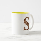 Giraffe S Zweifarbige Tasse (VorderseiteRechts)