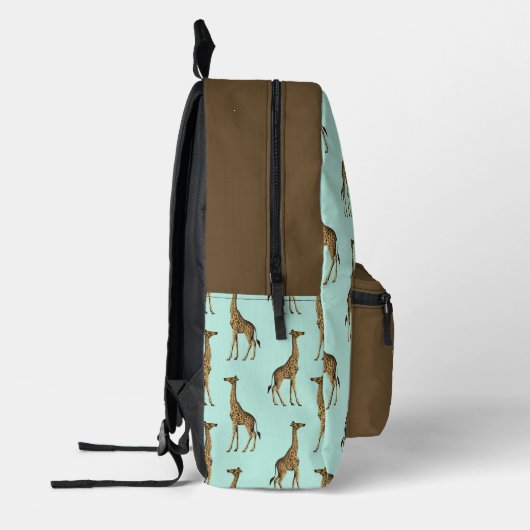 Giraffe Safari Bedruckter Rucksack (Links)