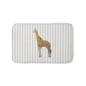 Giraffe Safari Design Strip Bath Mat Badematte (Vorderseite)