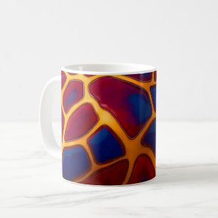 Giraffe Safari Muster Kaffeetasse