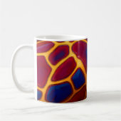 Giraffe Safari Muster Kaffeetasse (Links)