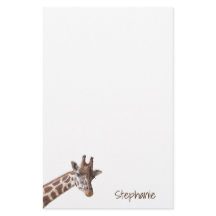 Giraffe Safari Personalisierter Tiername
