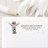 Giraffe Safari Return Address (Insitu)