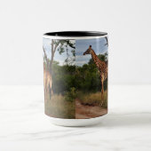 Giraffe Safari-Tasse Tasse (Zentrum)
