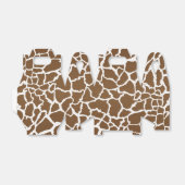 Giraffe Safari-Thema Geschenkschachtel (Ungefaltet)
