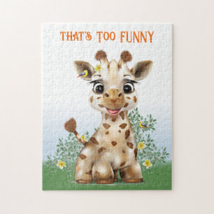 Giraffe Safari Whimsical Puzzle