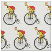 Giraffe Santa Claus Christmas Stoff (Muster)