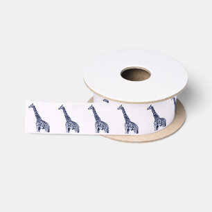 Giraffe Satinband