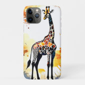 Giraffe Savannah Art Case-Mate iPhone Hülle (Rückseite)