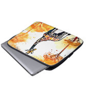 Giraffe Savannah Art Laptopschutzhülle (Vorne Knopf)