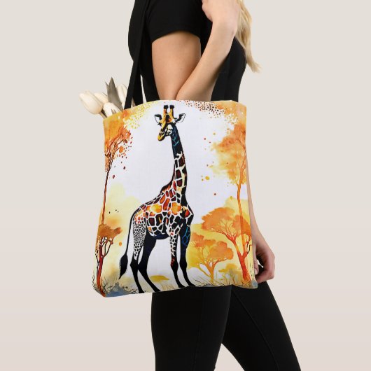 Giraffe Savannah Art Tasche (Von Nahem)