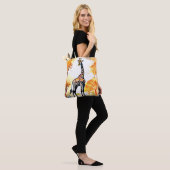 Giraffe Savannah Art Tasche (Am Model)