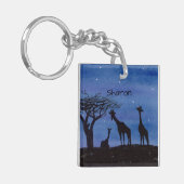Giraffe Schlüsselanhänger (Vorderseite links)