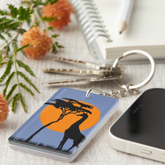 Giraffe Schlüsselanhänger (Vorderseite rechts)